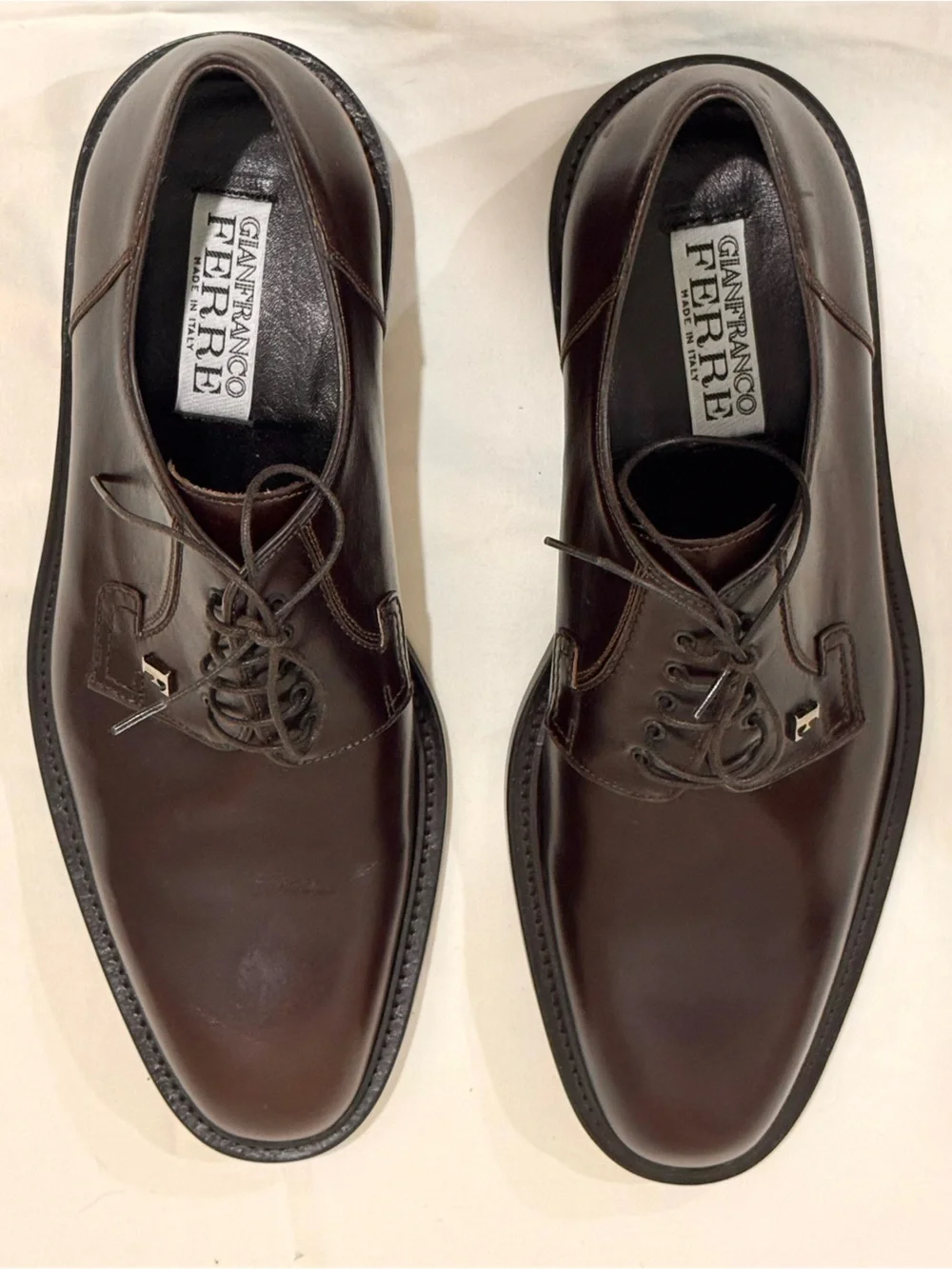 Gianfranco Ferre classic lace-up derby Men shoe